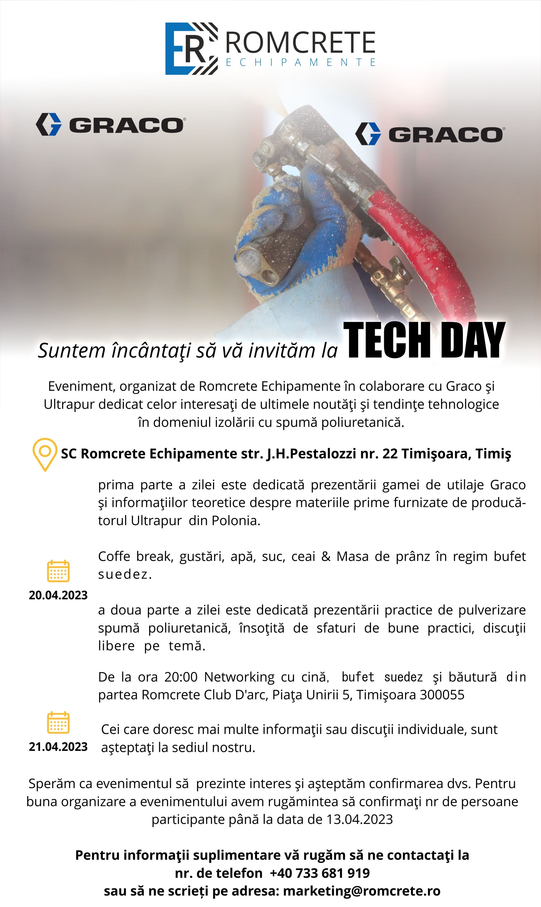 Romcrete Tech Day Romcrete Echipamente Distrubuitor Autorizat Pompe